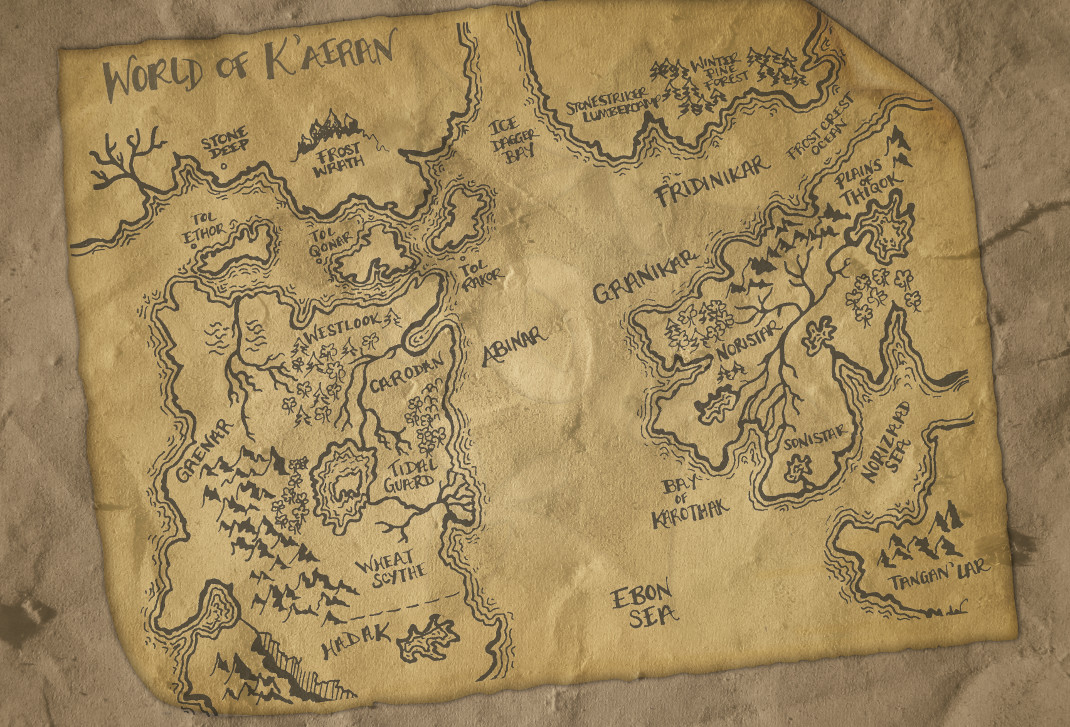 Broken Justice map of Kaeran